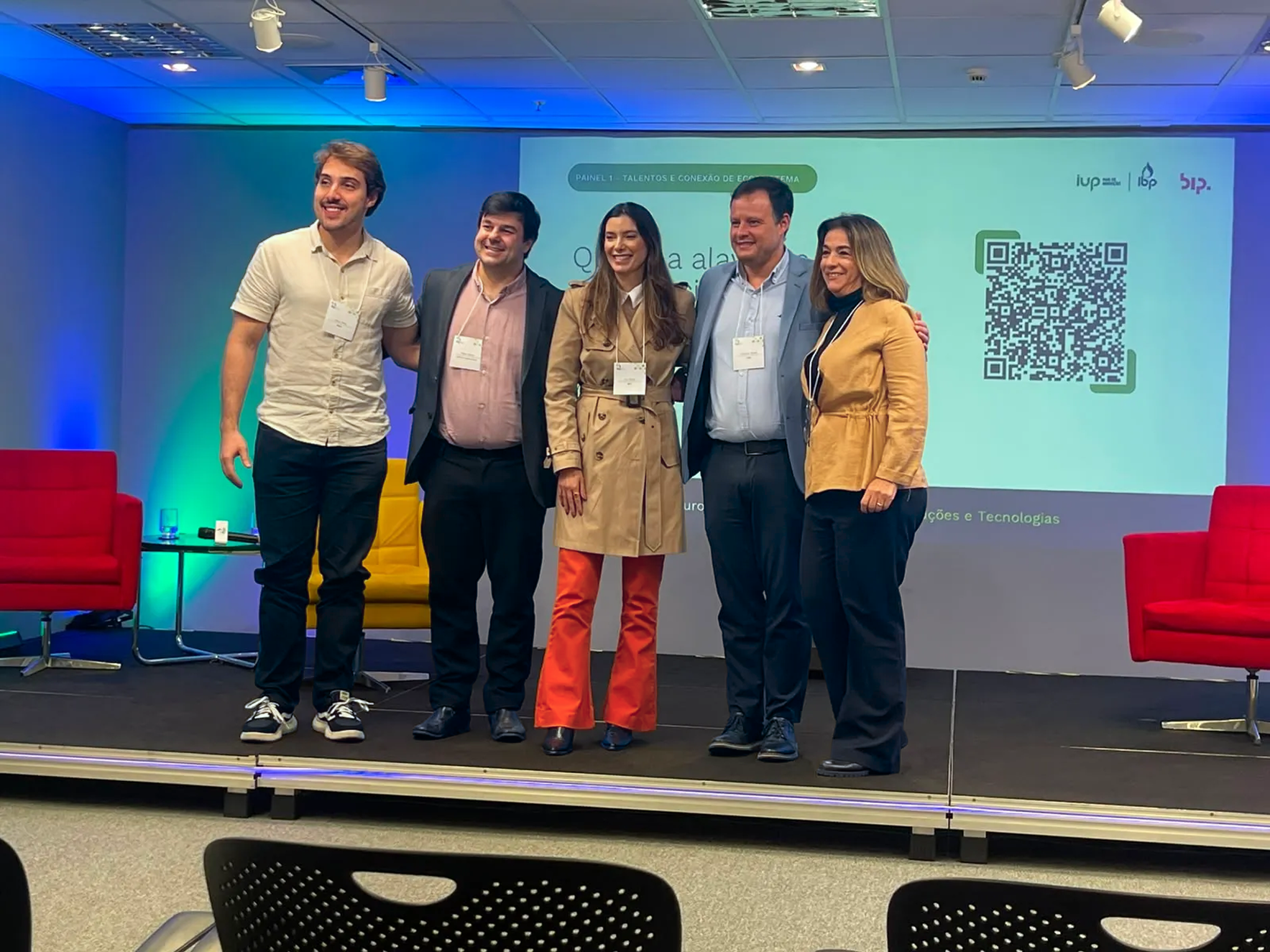 Participantes do Fórum Futuro Óleo e Gás, onde o Ecoa discutiu formação de talentos